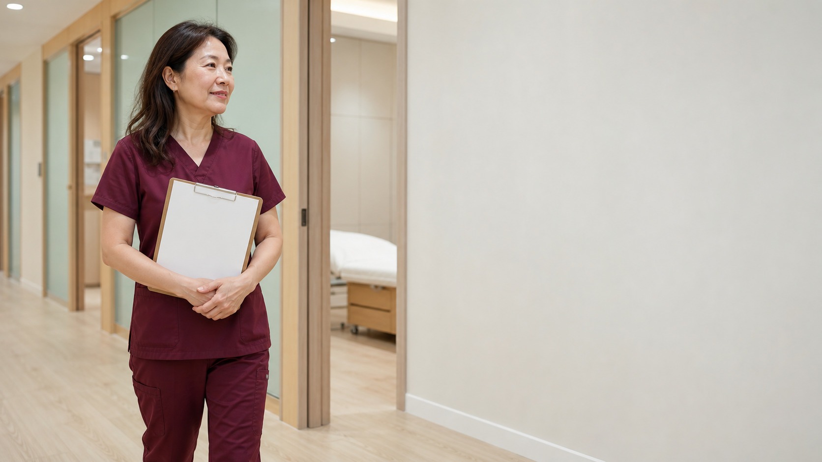 a med spa professional in a modern medical spa