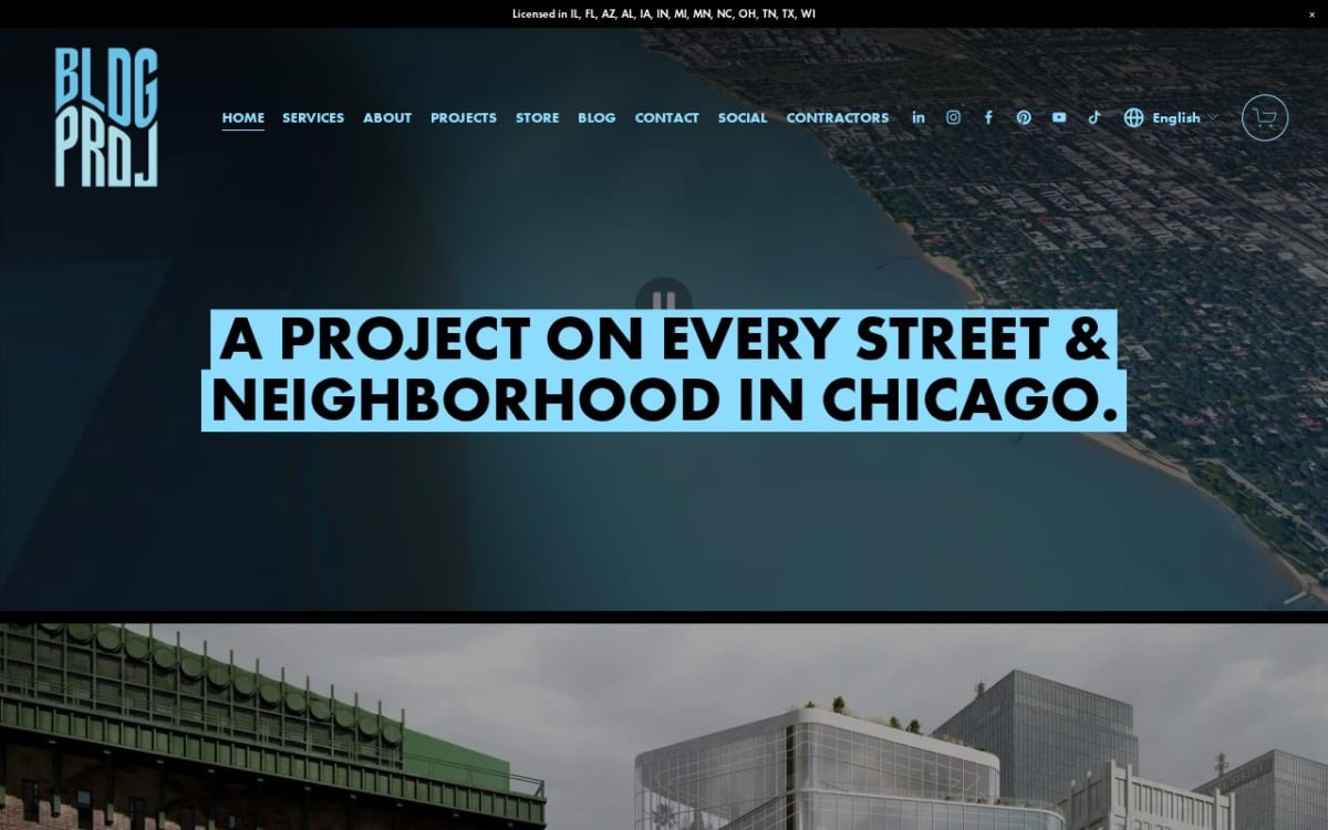 Bldg Projects Architecture Design Firm architect website homepage