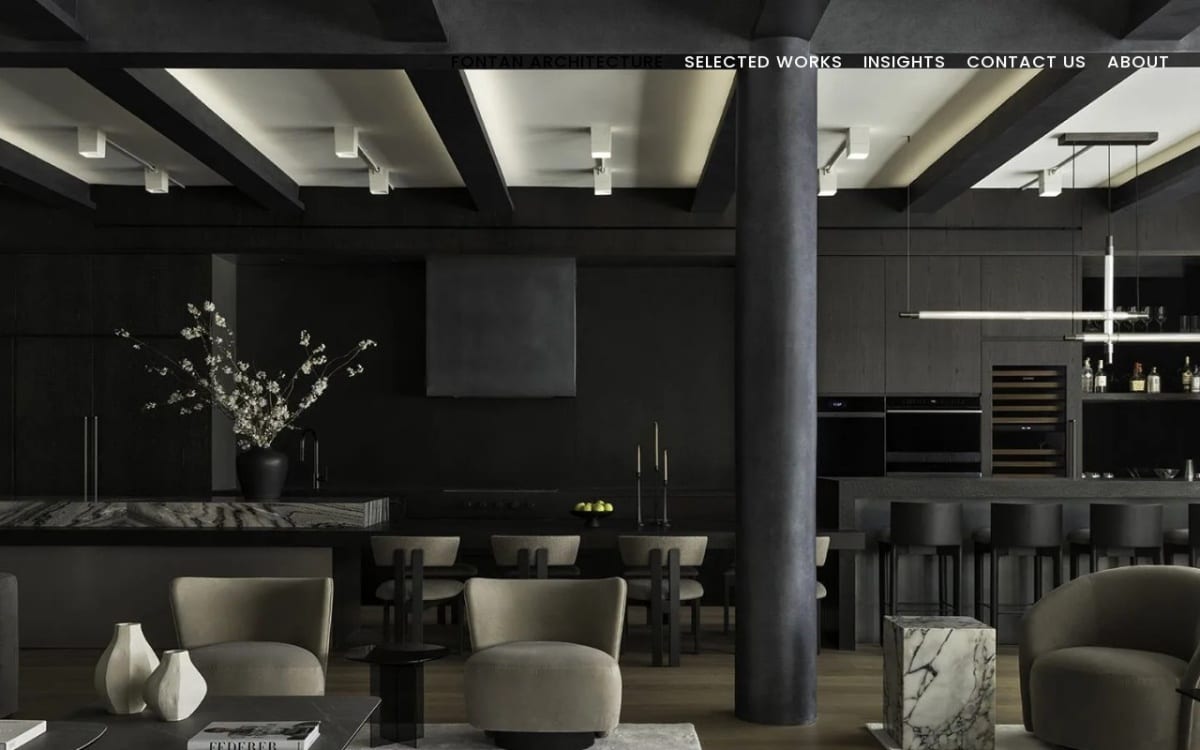 Fontan Architecture PLLC architect website homepage