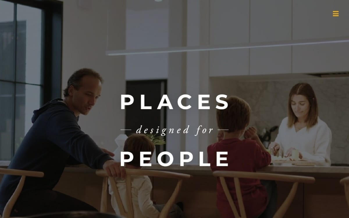 The Up Studio : Architecture, Interior, and Brand Design architect website homepage