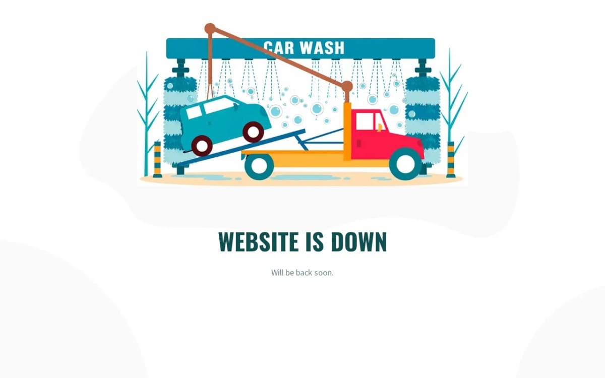 Aqua Hand Car Wash & Detail auto detailing website homepage