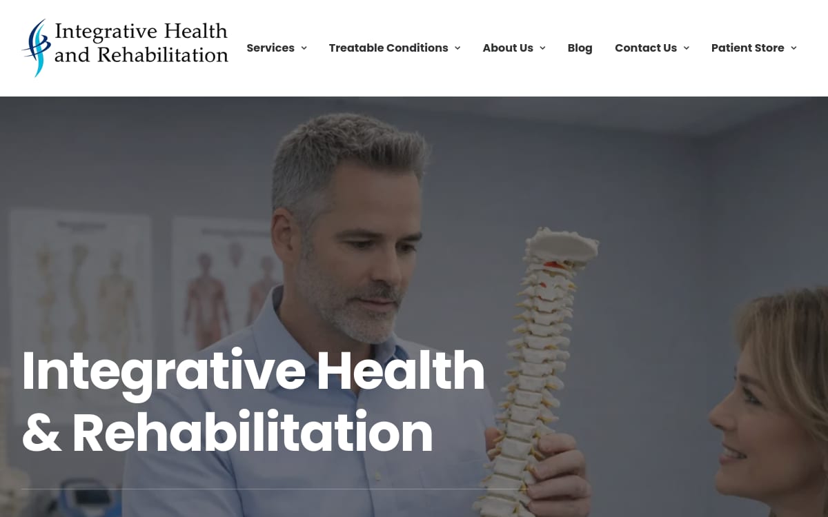 Integrative Health & Rehabilitation | Denver Chiropractor chiropractor website homepage