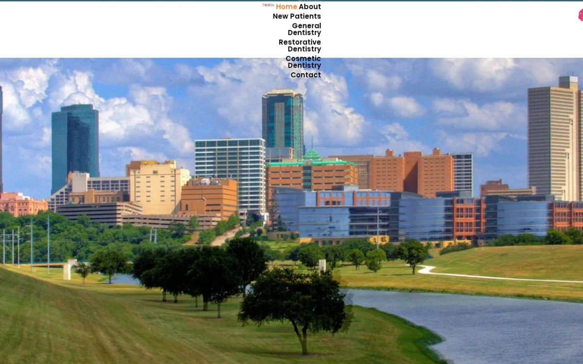 EQ Dental dentist website homepage