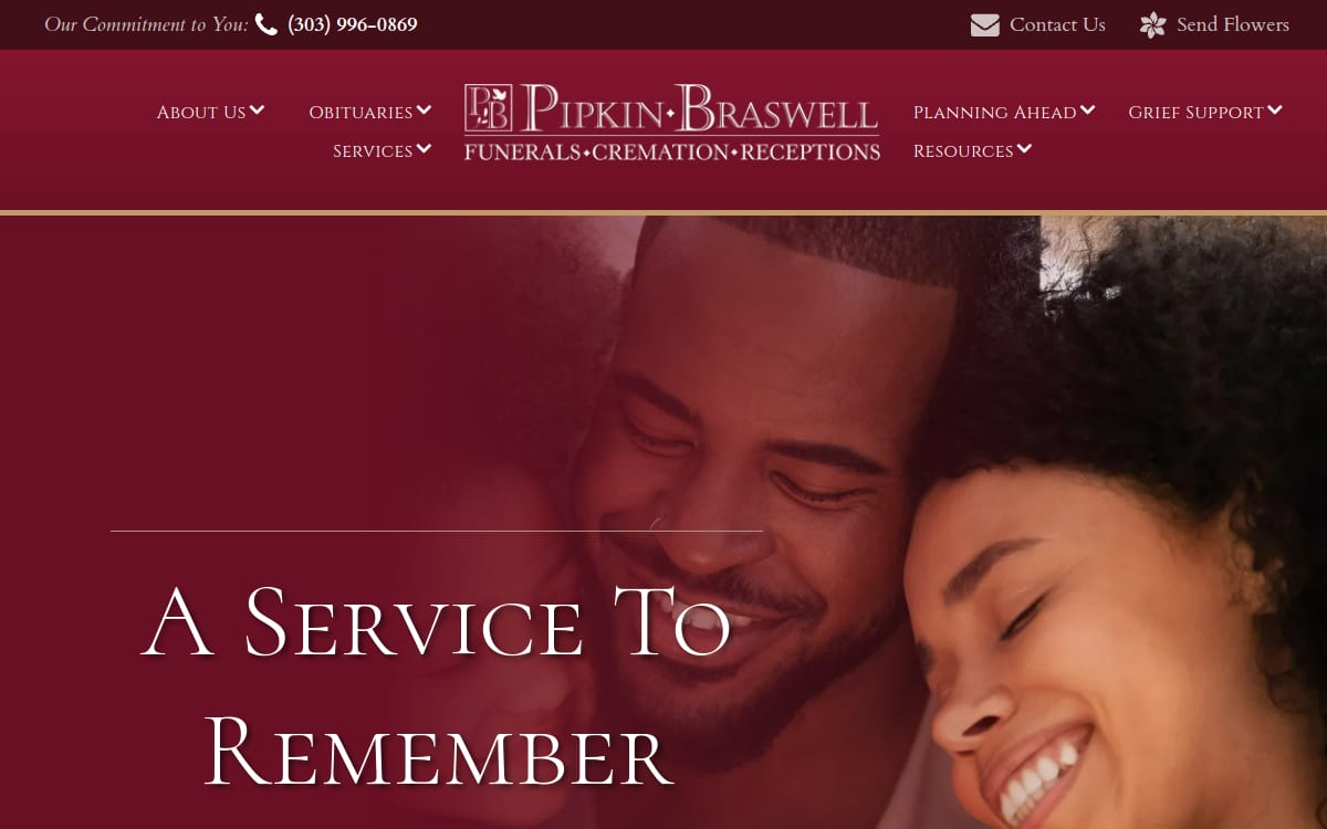 Pipkin Braswell Funeral Home & Cremation funeral home website homepage