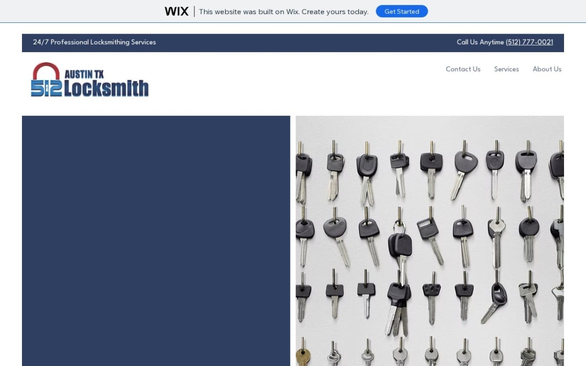 512 Locksmith locksmith website homepage