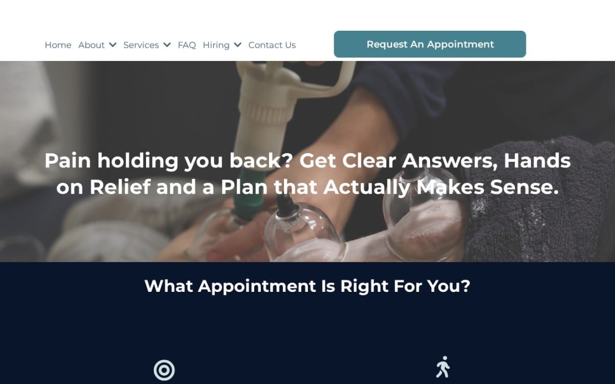 Advanced Physical Therapy & Wellness physical therapy website homepage